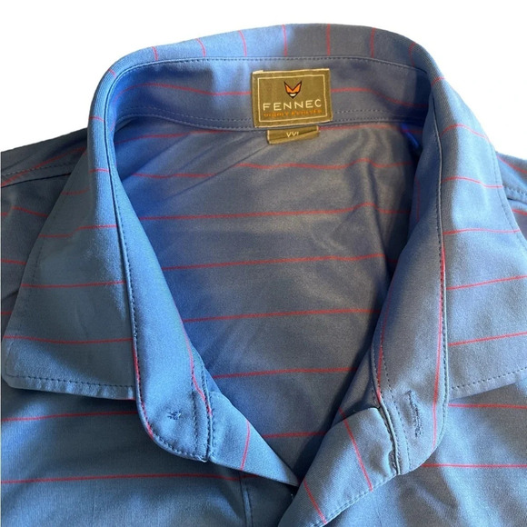 Fennec blue athletic polo - Picture 2 of 3